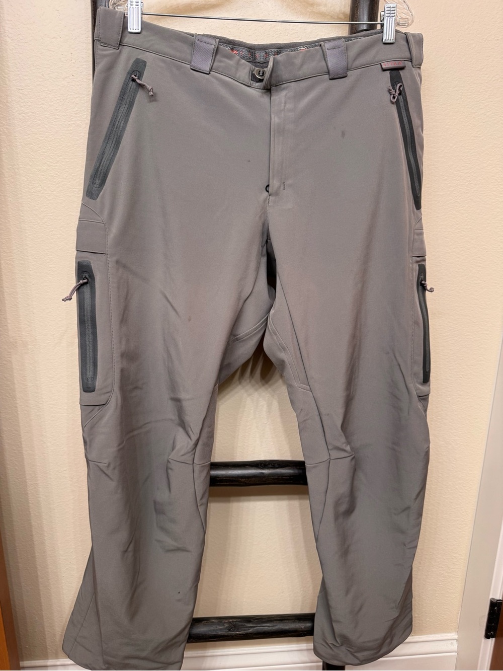 SITKA gear technical pants light grey